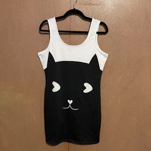 NWOT Cat Tank Top Dress Size L